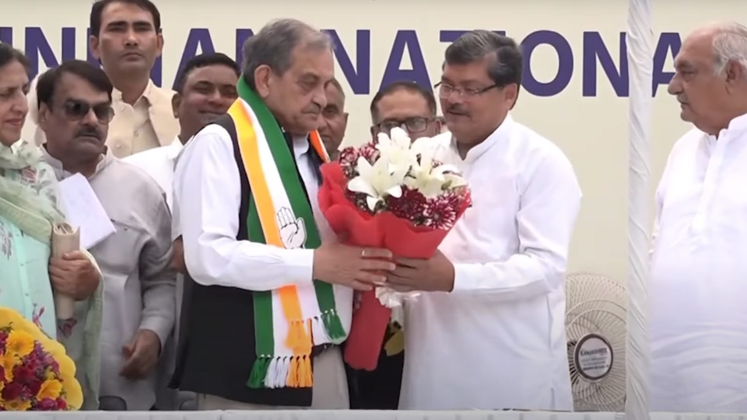 Birendra Singh joins Congress