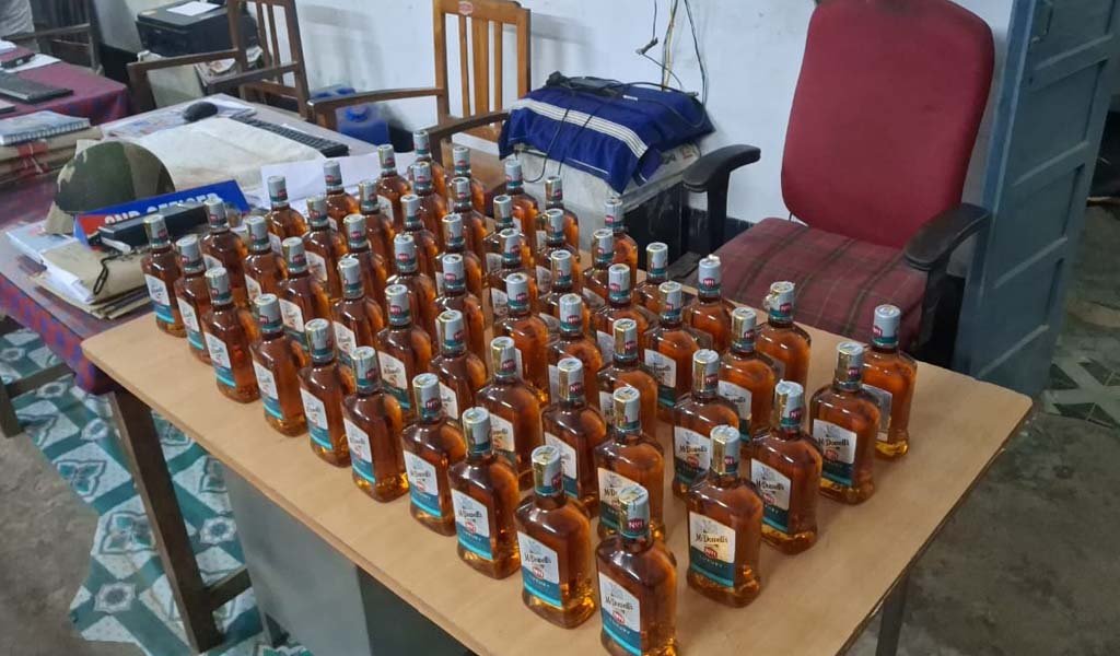 Haniph Mia arrested with alcohol
