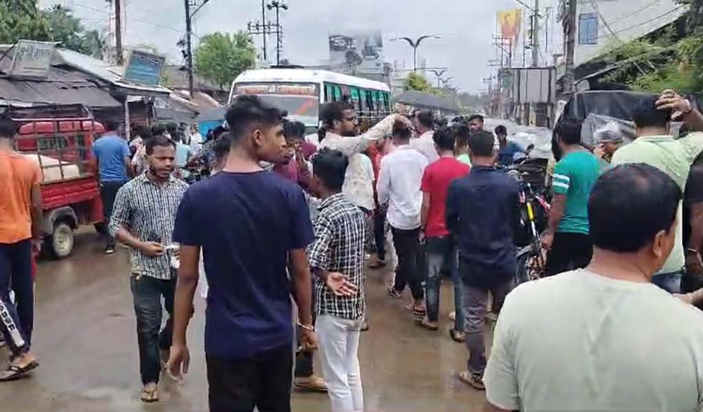 MLA vs TIDC chairman clash in Bishalgarh