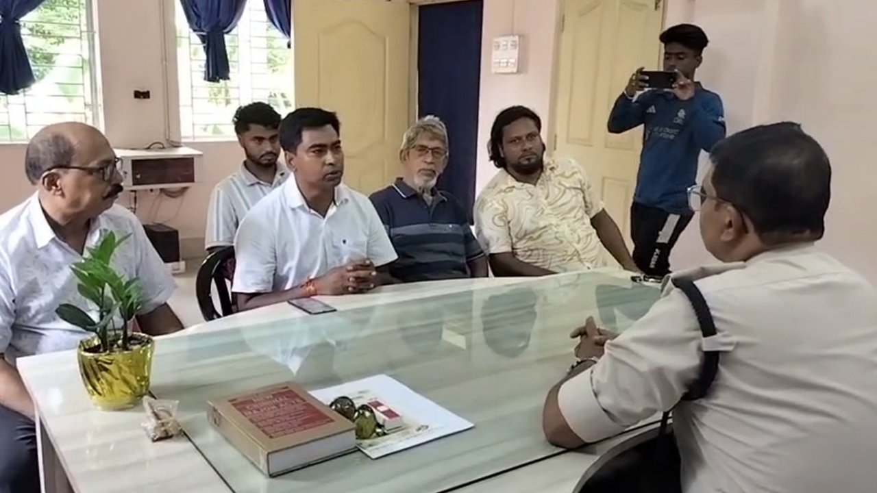 Bishalgarh Congress Deputation :