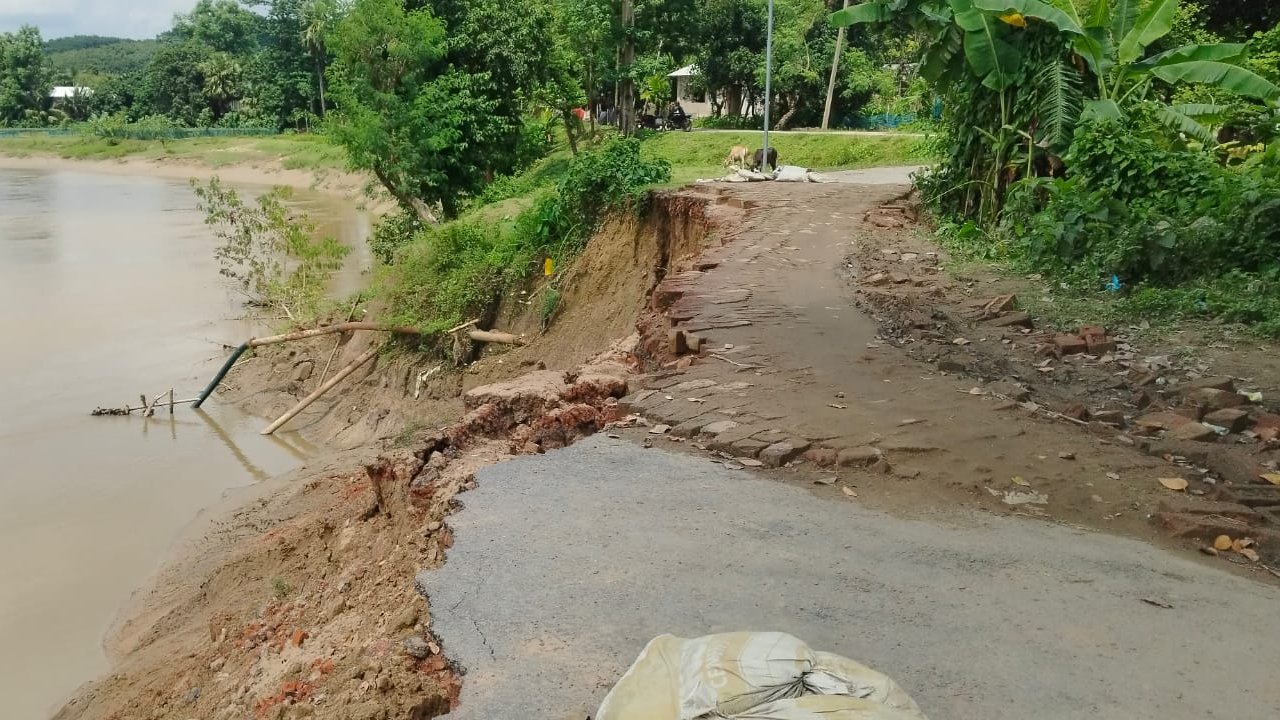 Gomati Riverbank Erosion