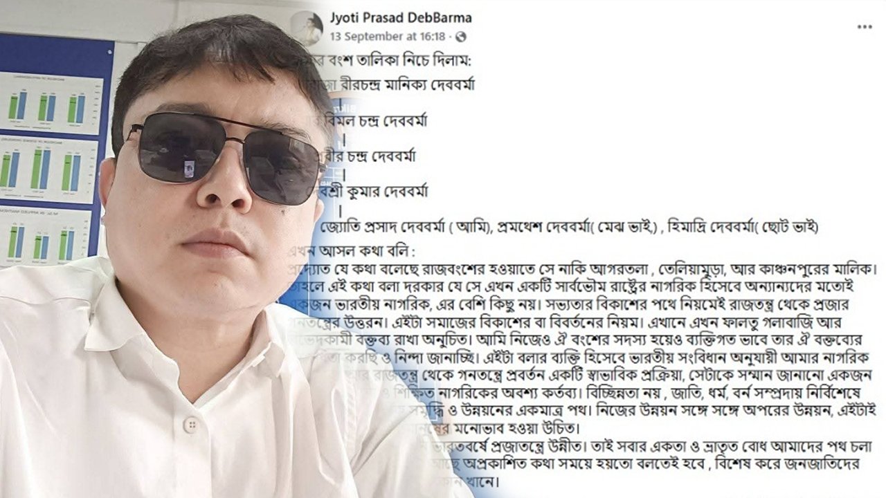 Pradyut Manikya Controversy