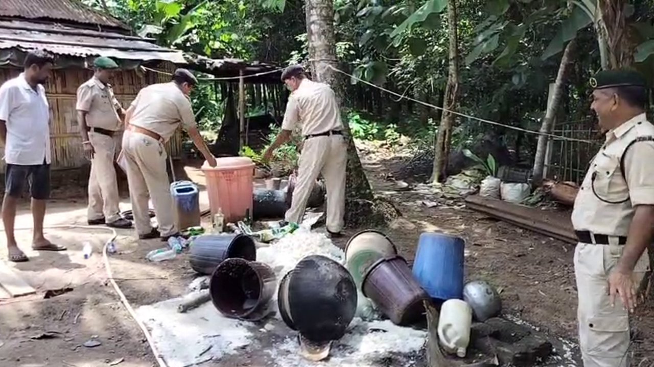 Bishalgarh Kalkaliya Desi liquor