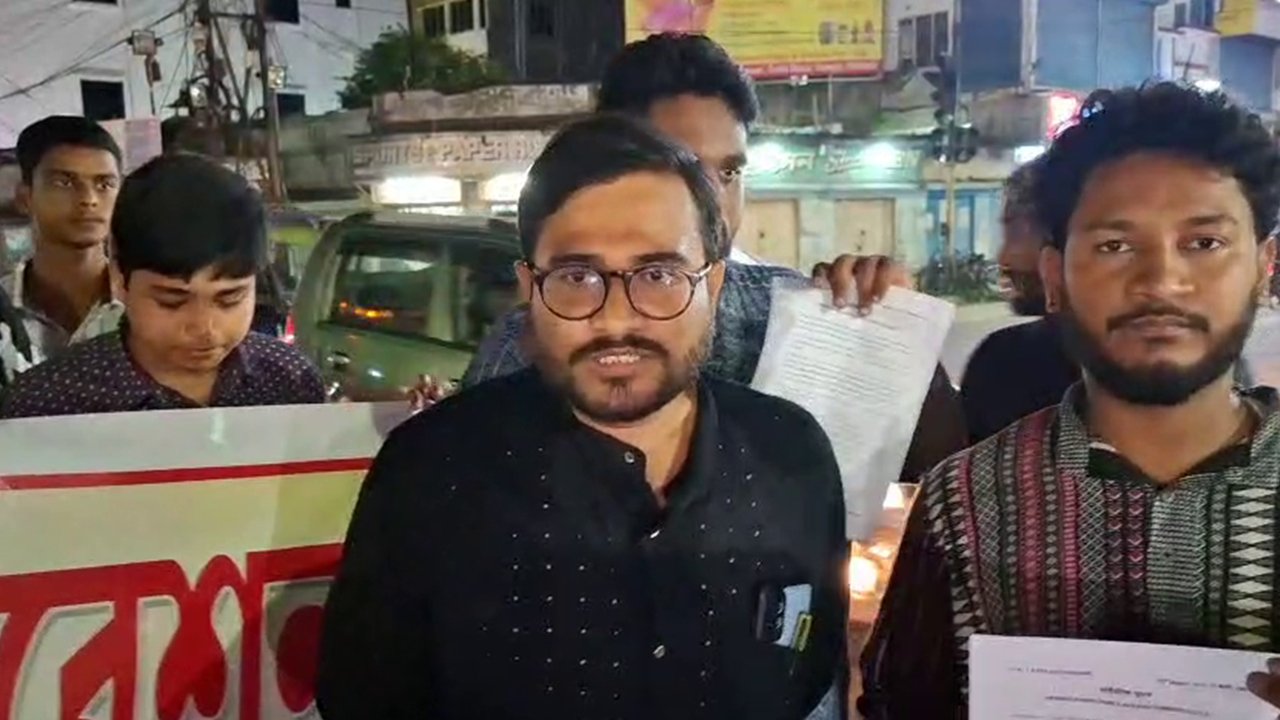 SFI Tripura Protest