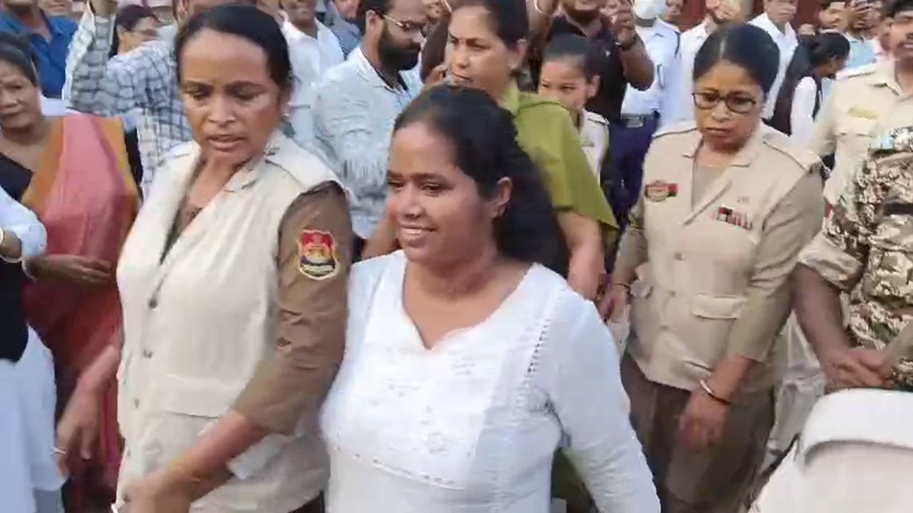 Madhabi Biswas in Court