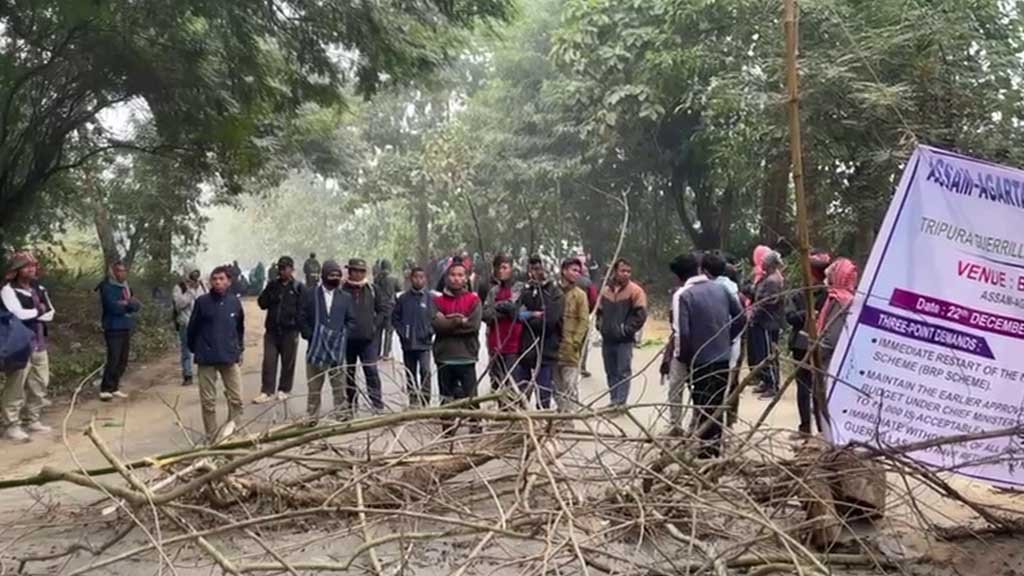 Baramura Road Blockage