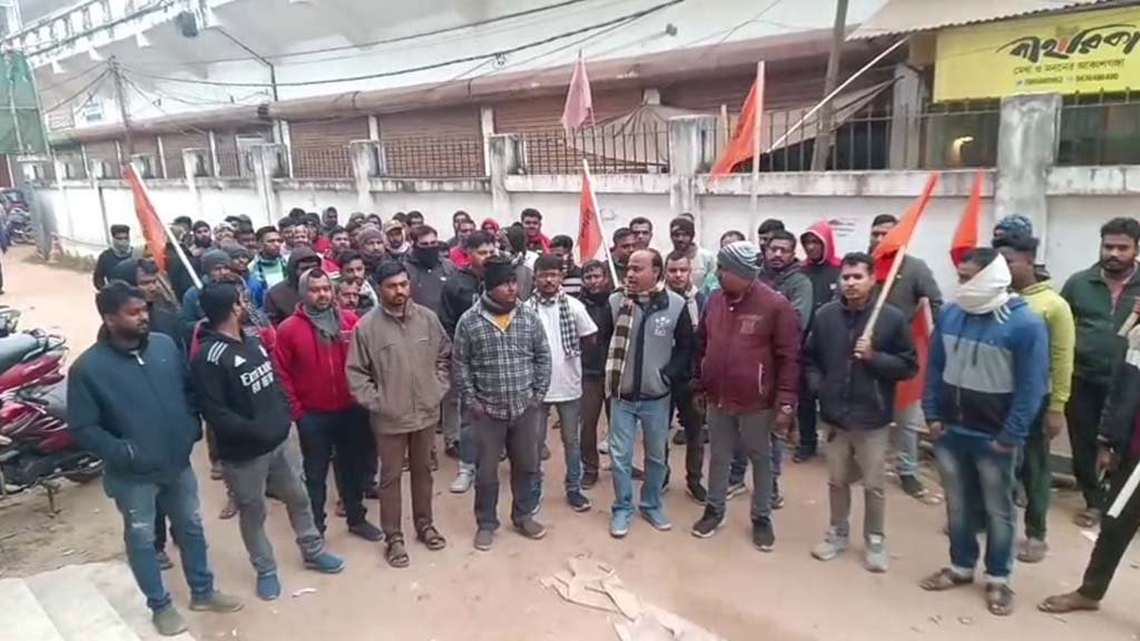 Transport Department Protest