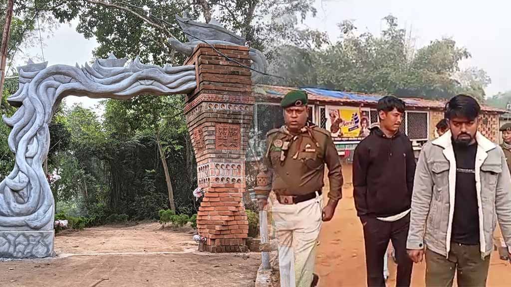 রিসোর্টের বিরুদ্ধে অসামাজিক কার্যকলাপের অভিযোগে প্রতিবাদ করায় গ্রামবাসীদের বাড়িতে হামলার চেষ্টা