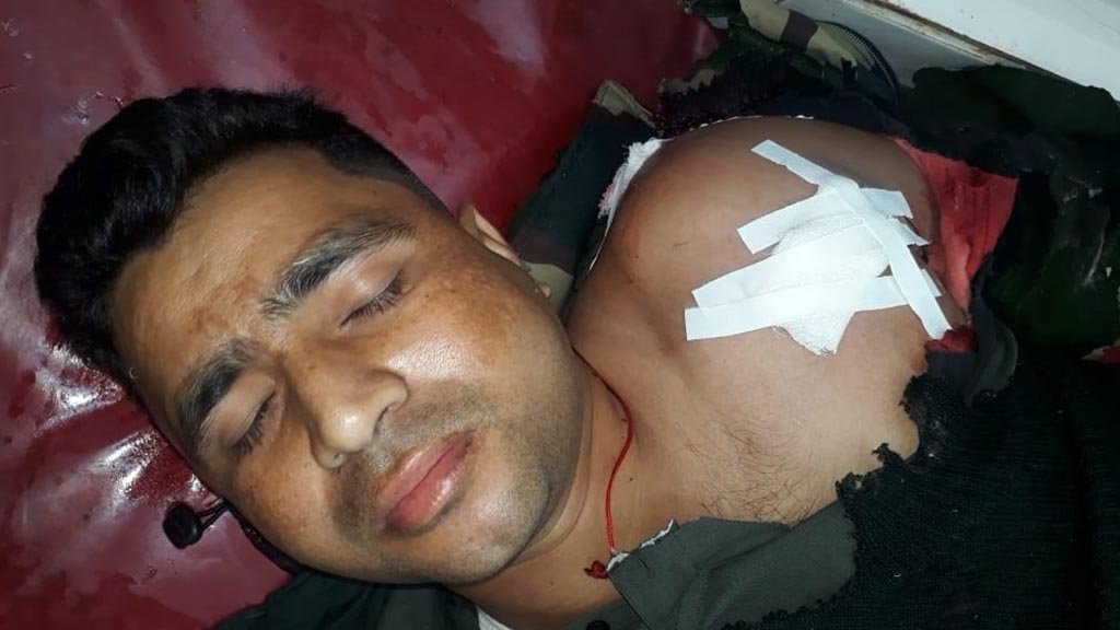 ভারত–বাংলাদেশ সীমান্তে দায়িত্ব পালনকালে গুলিবিদ্ধ বিএসএফ জওয়ান