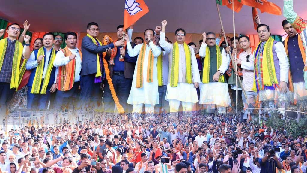 BJP Joining Agartala