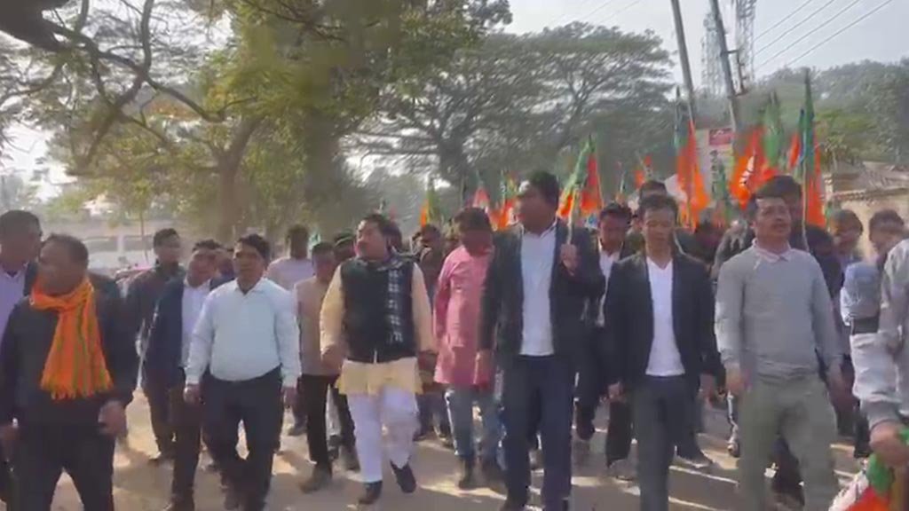 Hezamara BJP Motha News