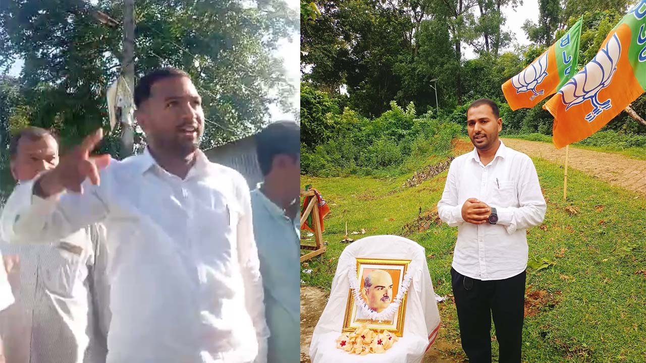 জাতীয় পতাকা উত্তোলনে বাধার অভিযোগ কলমচৌড়ার বিজেপি গ্রাম প্রধানের বিরুদ্ধে