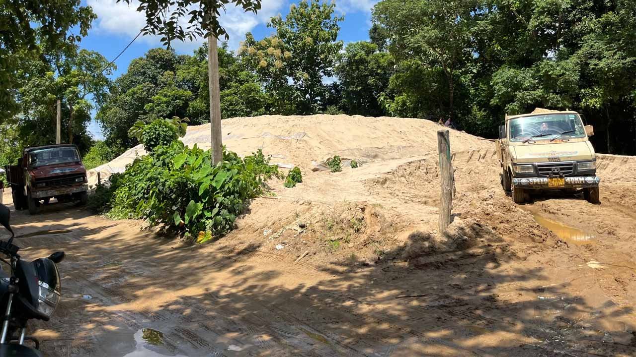 Illegal Sand Mining