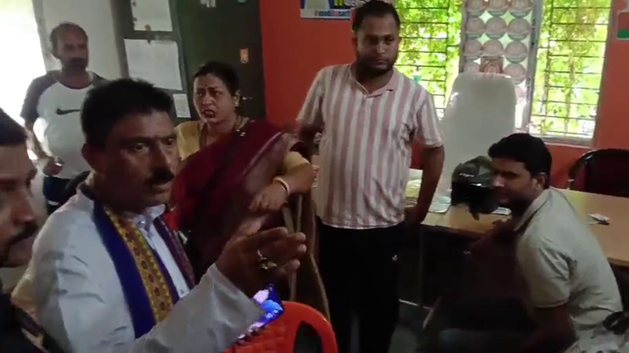 Dharmanagar BJP Clash